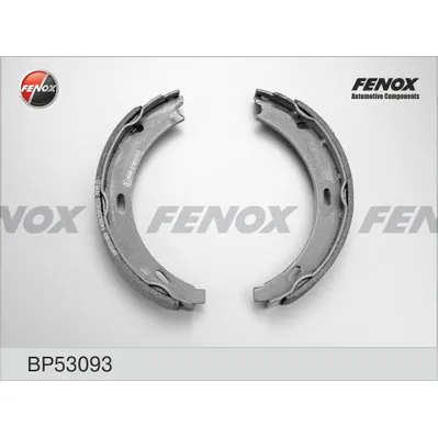 Колодки тормозные барабанные MB W210 ALL 95- W140 ALL 91-, ATE СТОЯНОЧНОГО ТОРМ FENOX BP53093