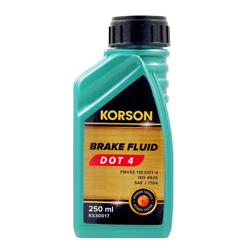 Жидкость тормозная KORSON DOT-4 250мл KS30017