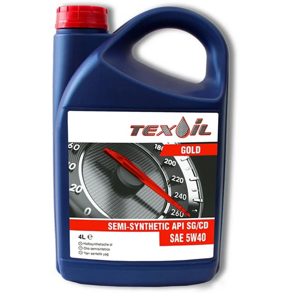 Масло моторное TEXOIL GOLD SG/CD 5W-40 полусинтетическое 4 л MM10325