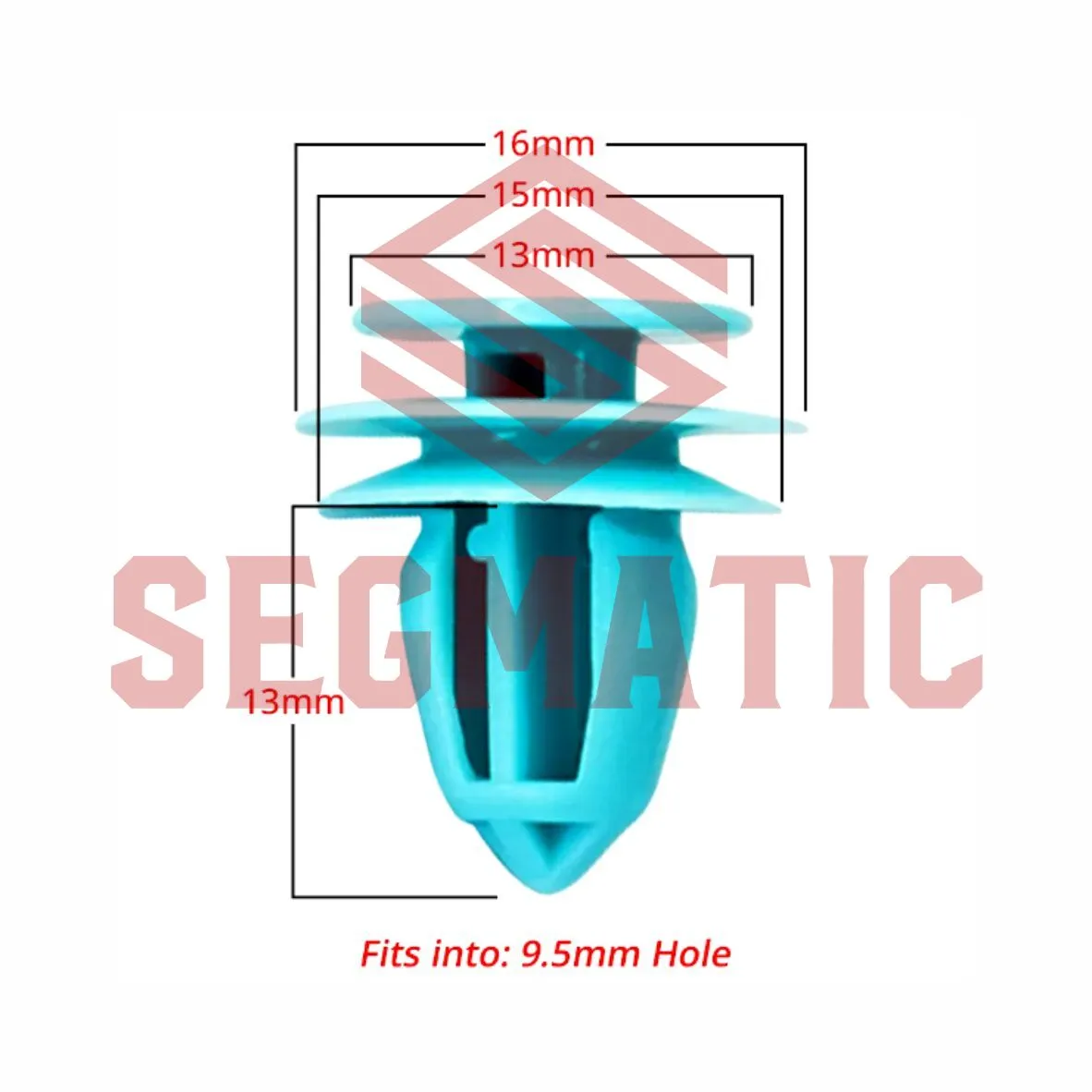 Клипса пластмассовая HONDA SEGMATIC SG70203388