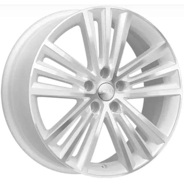 Диск литой R19 7.5J 5x114.3/67.1 ET48 СКАД Манчестер Белый 4021023