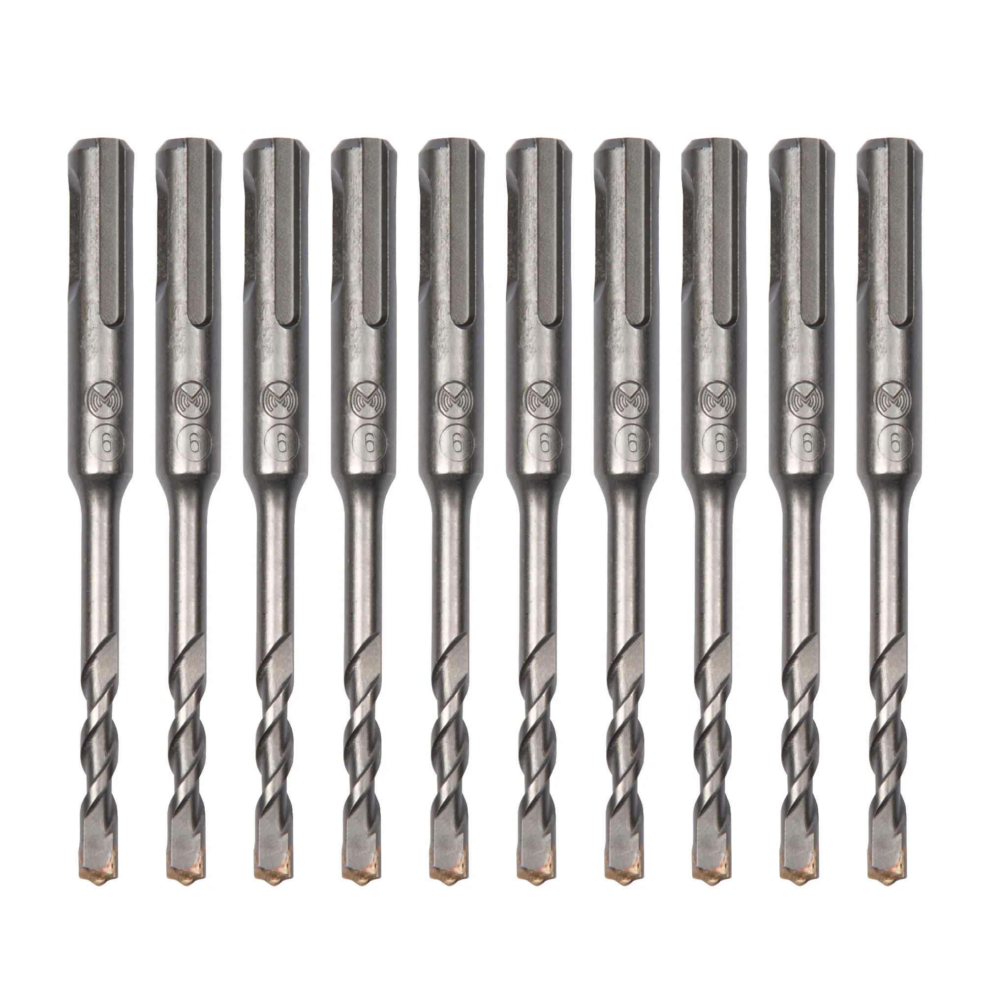 Бур по бетону MONOGRAM SDS-plus 6 x 50/110 мм Basis (089-397) набор 10шт. Monogram 104-775
