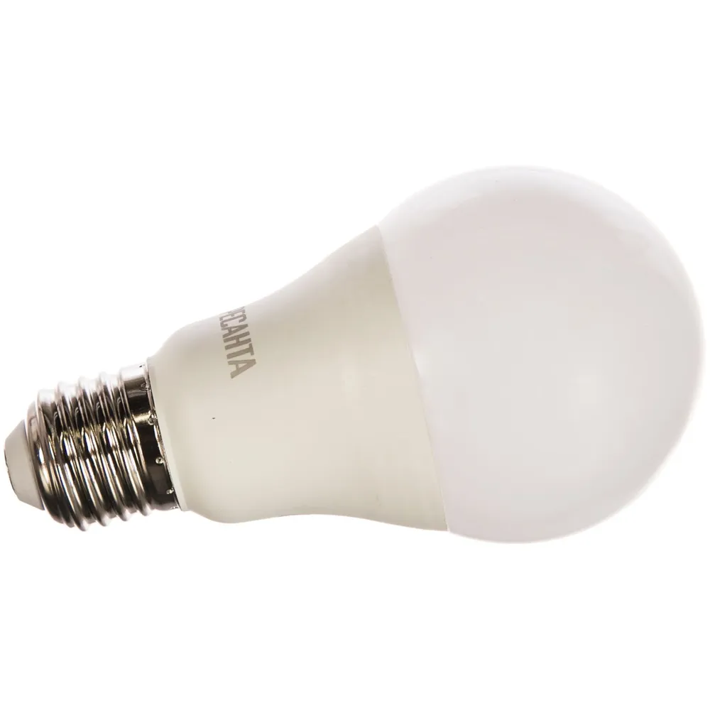 Лампа светодиодная 230V бытовая 15W E27 4000K Ресанта LL-R-A65 1 шт. картон 76/1/20