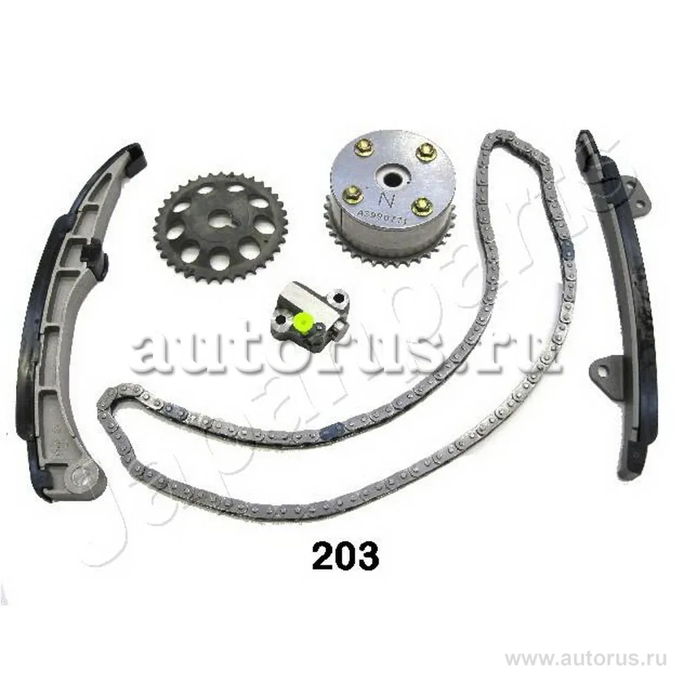 Комплект цепи ГРМ DAIHATSU COPEN,DAIHATSU EXTOL Autobus (S22, S23),DAIHATSU MATERIA (M4),DAIHATSU SI JAPANPARTS KDK203V
