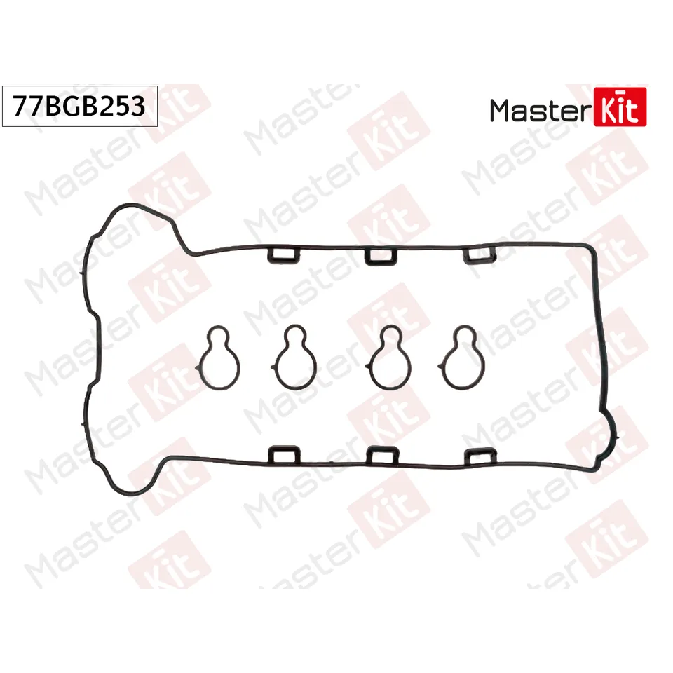 Прокладка клапанной крышки Opel ASTRA G (T98)/Chevrolet COBALT 2000 - Z 22 SE/L61 MASTERKIT 77BGB253