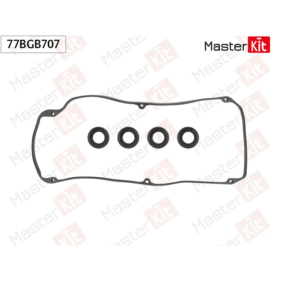 Прокладка клапанной крышки Mitsubishi PAJERO SPORT I (K7_, K9_) 4G93 (SOHC 16V) MASTERKIT 77BGB707