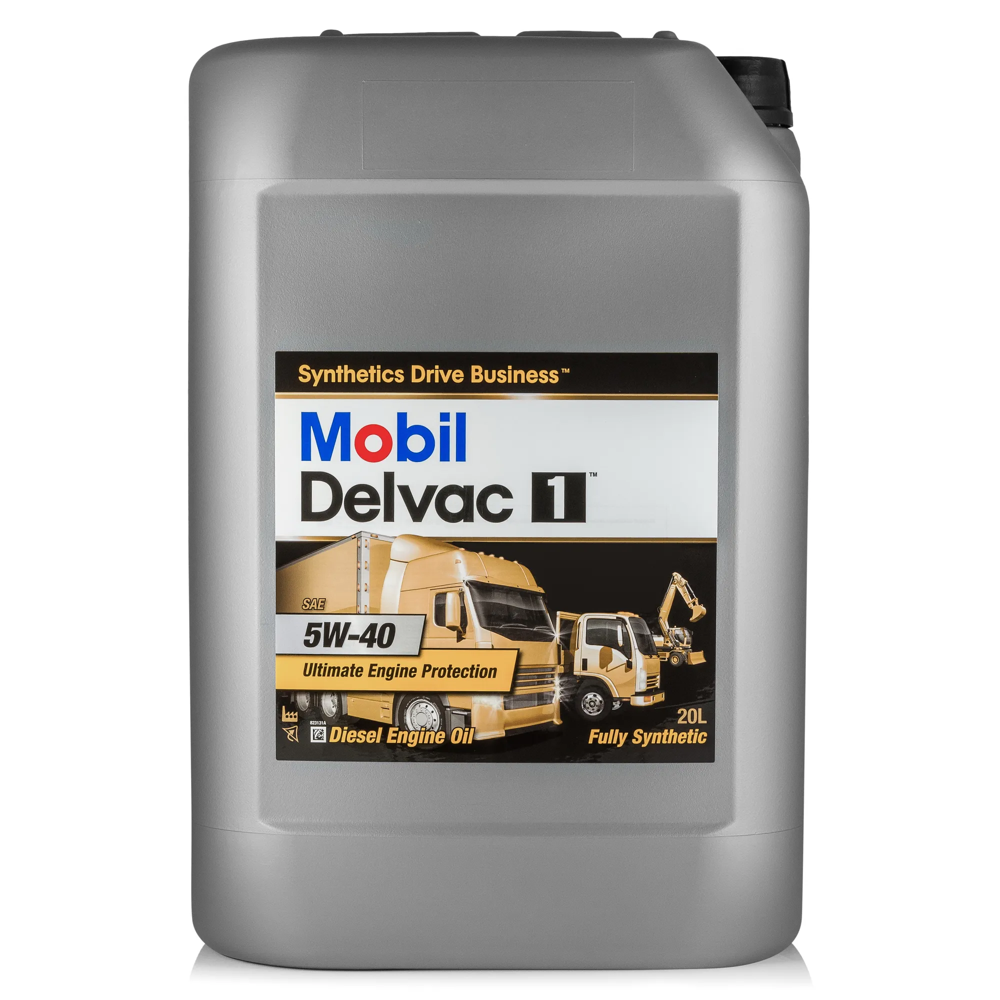 Масло моторное MOBIL Delvac 1 5W-40 синтетическое 20 л 152709