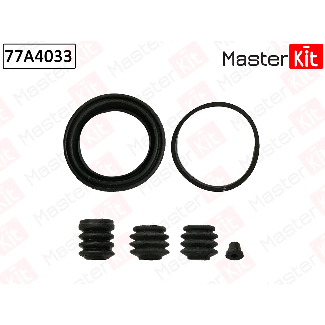 Ремкомплект тормозного суппорта перед. Honda CIVIC IV (EC, ED, EE) 1987 - 1993 MASTERKIT 77A4033