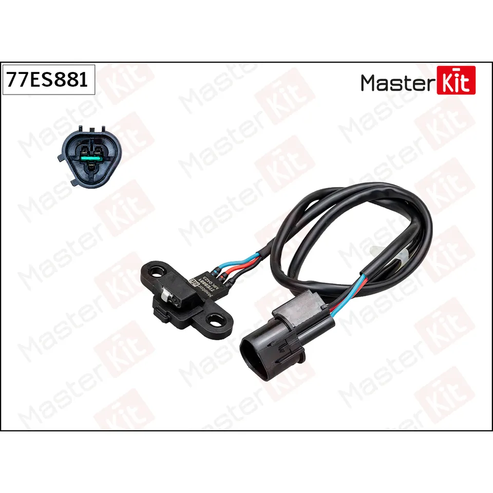 Датчик, положение коленвала MITSUBISHI LANCER/OUTLANDER I 2.0 MASTERKIT 77ES881