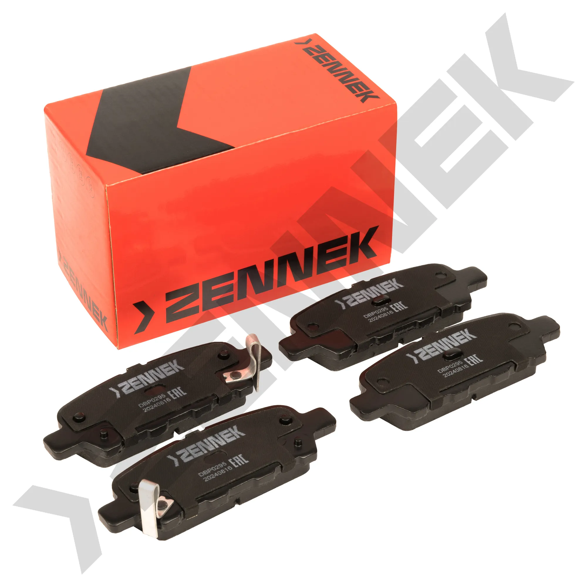 Колодки тормозные дисковые задние NISSAN JUKE 10-19, QASHQAI 07-15 ZENNEK DBP0295