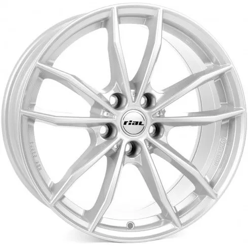Диск литой R17 7J 5x112/57.1 ET40 Rial X12 Polar Silver 95888810456