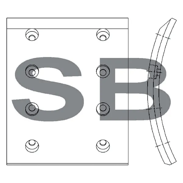 Накладка тормозная SANGSIN BRAKE SL213