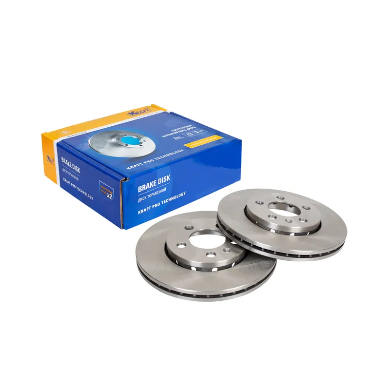 Диск тормозной передний VW POLO (10-) D256 OBERKRAFT KRAFT KT016032