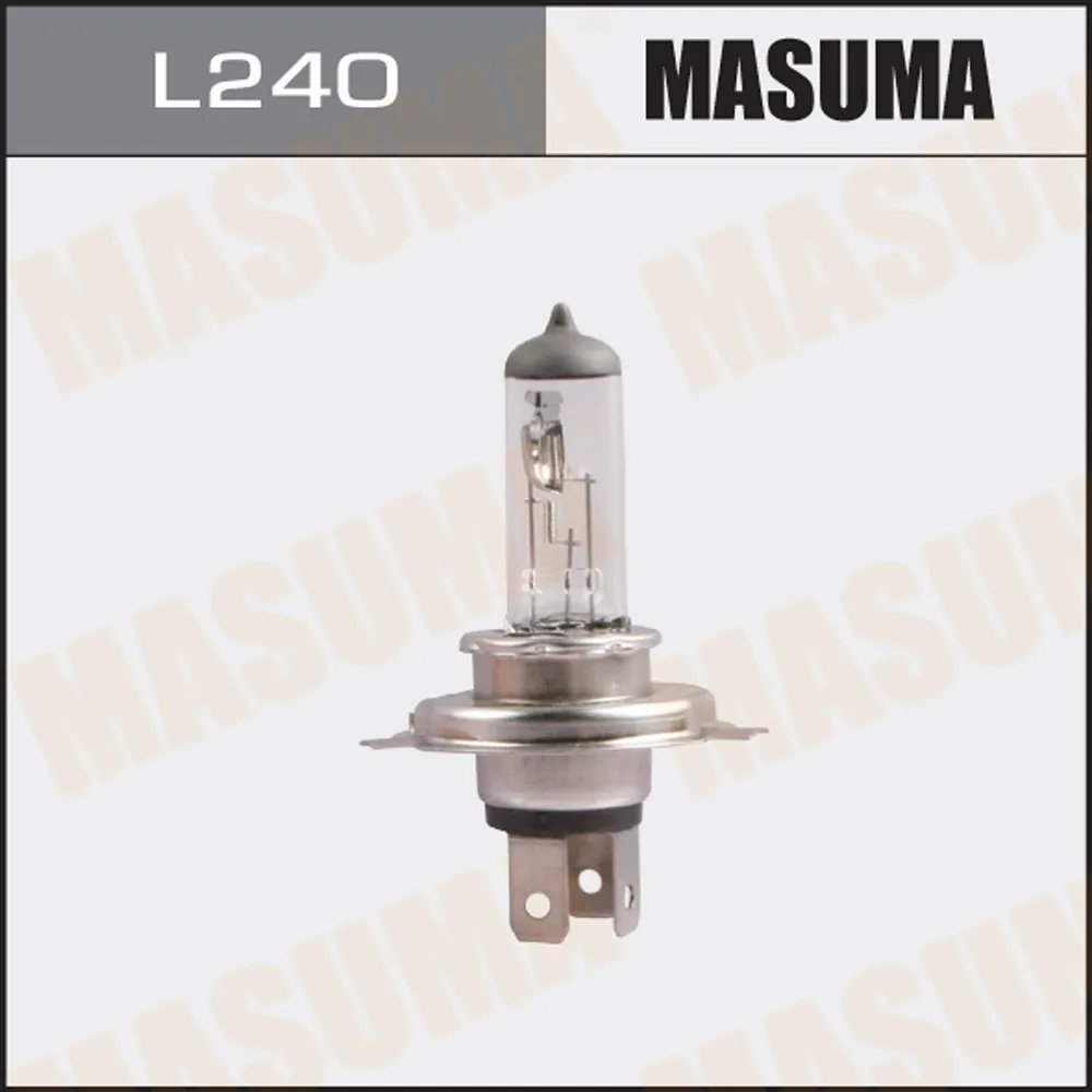 Лампа 12V H4 60/55W MASUMA 1 шт. картон L240