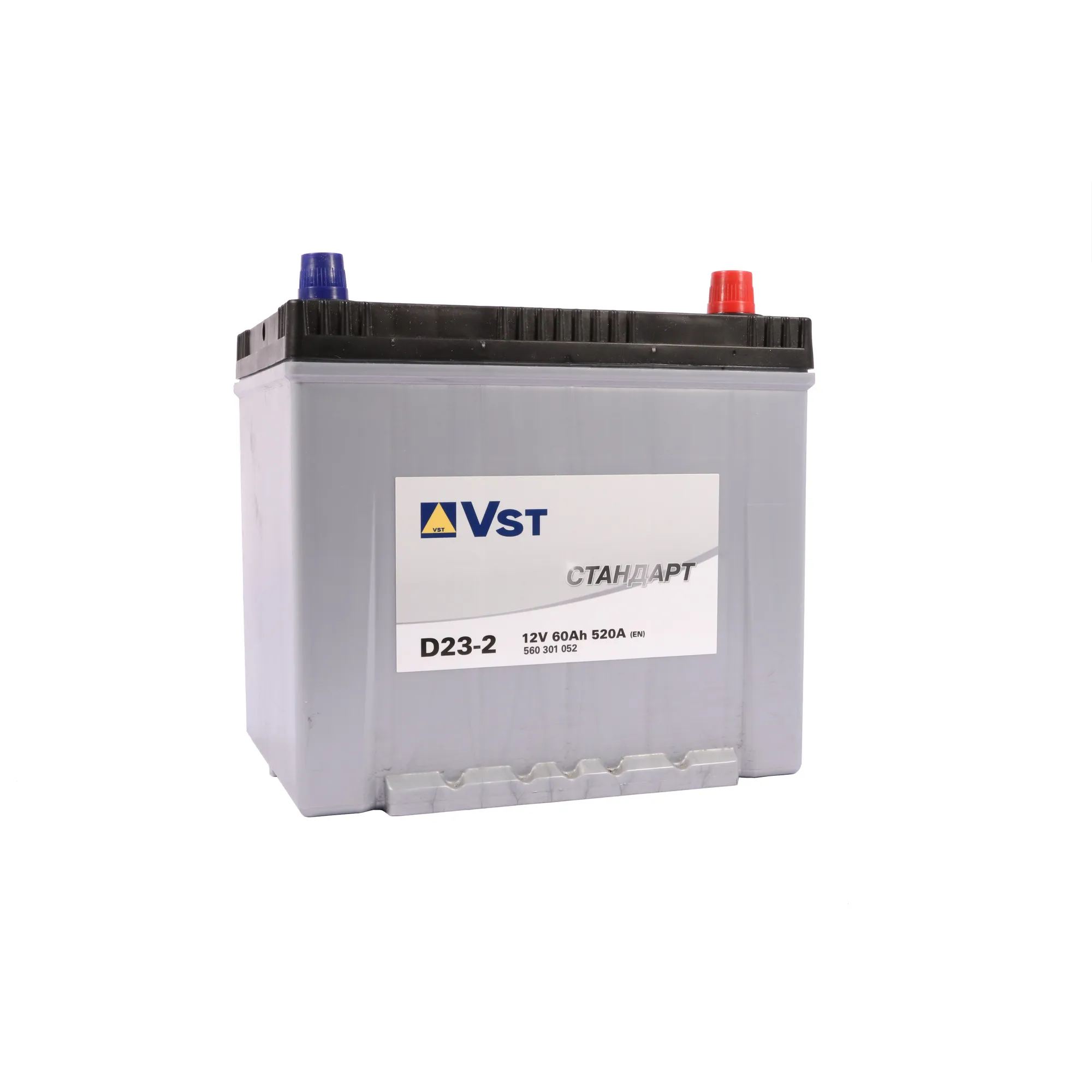 Аккумулятор VST ASIA 60 А/ч обратный R+ 230x175x223 D23 EN 520 А