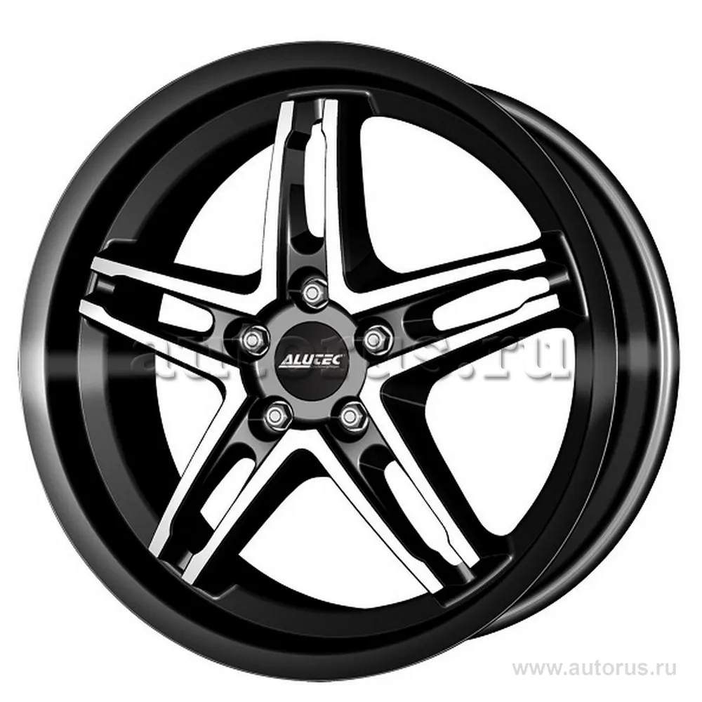 Диск литой R19 8.5J 5x120/72.6 ET35 ALUTEC PoisonCup Diamond Black Front Polished PP85935W131