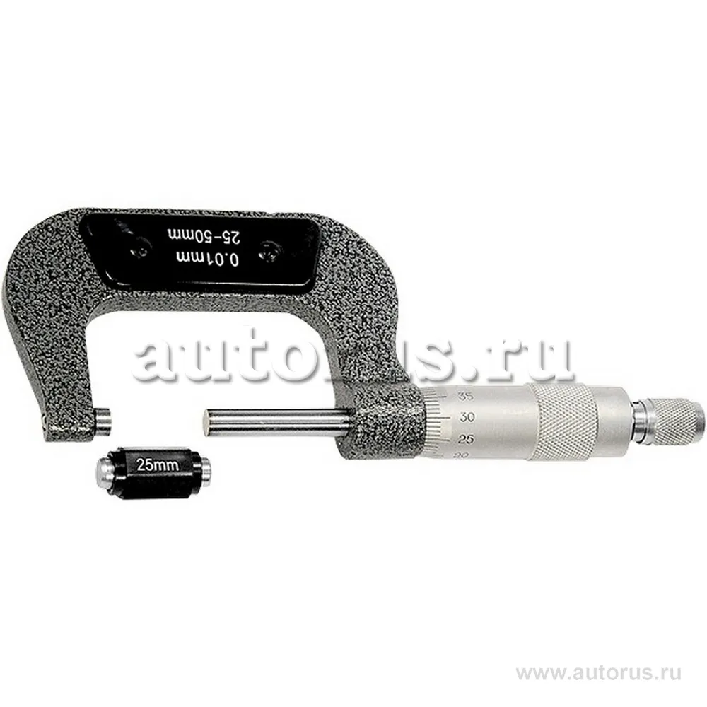 Микрометр механический, 0-25 мм MATRIX 317255