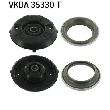 Комплект опоры переднего амортизатора (опора+подшипник) 2шт. SKF VKDA 35330T