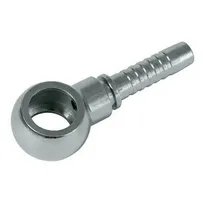 Фитинг BANJO (DN06 1/4)x0град.x(F=3/8-19, D=16.7mm, S=17mm) ATD ATD810163