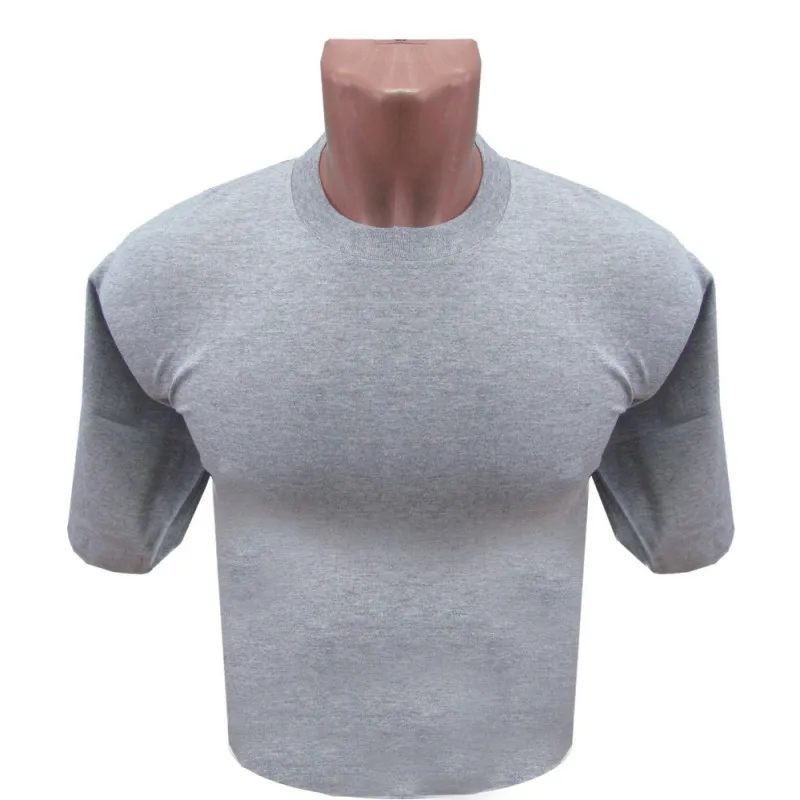 Футболка (160 г.) с кор.рукавом серая (M) 348280