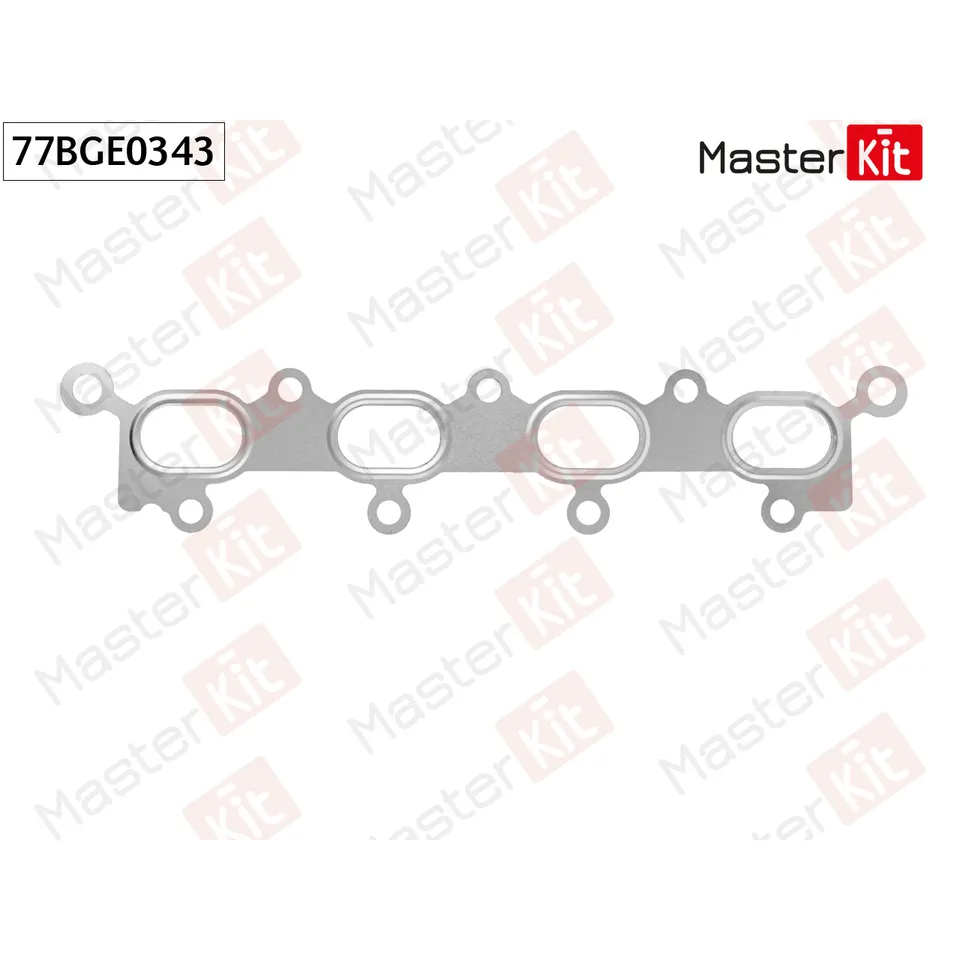 Прокладка выпускного коллектора Mitsubishi LANCER VI (CJ-CP_) 4G15 (16V) MASTERKIT 77BGE0343