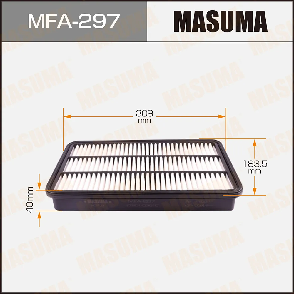 Фильтр воздушный DAIHATSU ALTIS MASUMA MFA-297