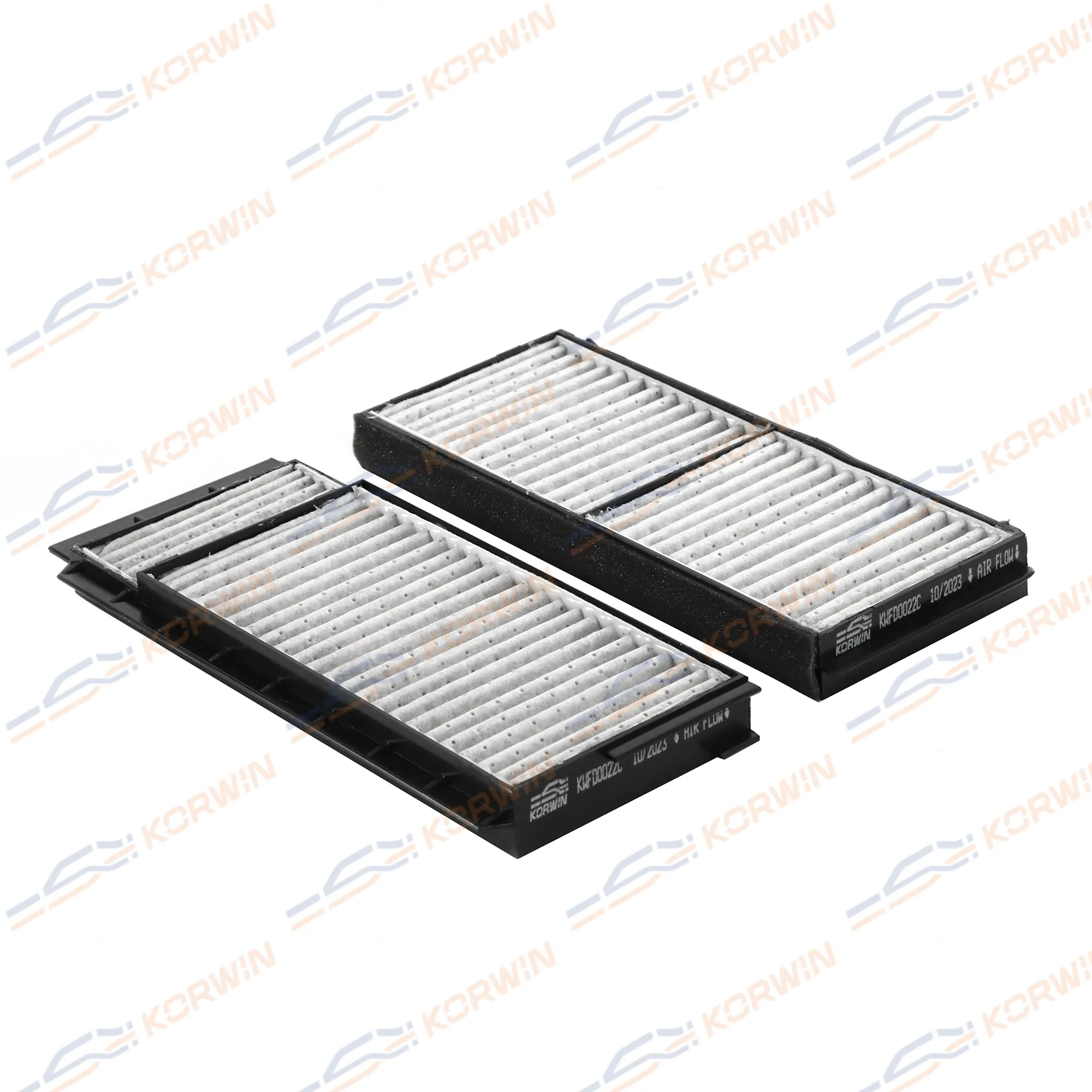 Фильтр салонный угольный Mazda 3 (BK) 03-09/Mazda 5 (CR/CW) 06- KORWIN KWFD0022C