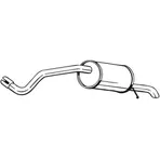 Глушитель задний SEAT IBIZA 05-07 BOSAL 227019