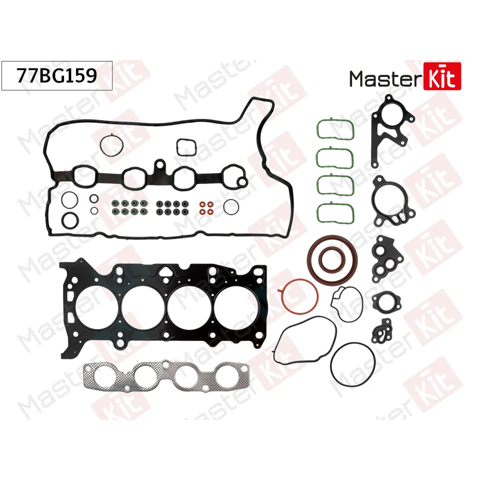 Комплект прокладок двигателя Mazda 3 (BM, BN) PYY1 MASTERKIT 77BG159