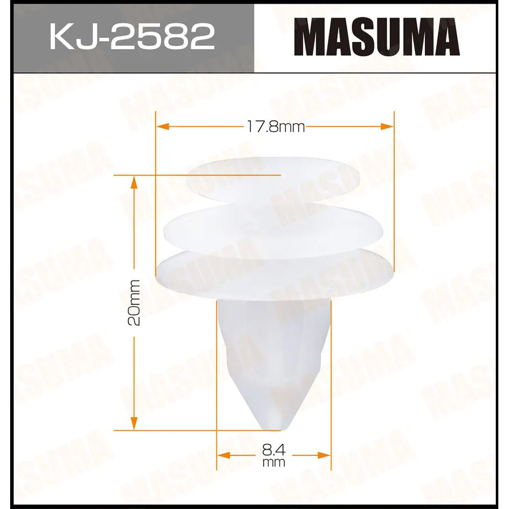 Клипса автомобильная