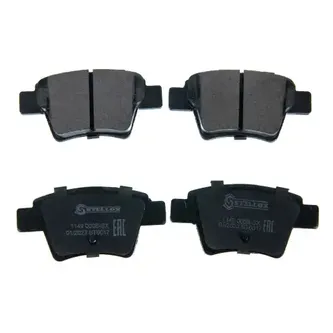Колодки дисковые задние с антискр. пласт. Citroen C4, Peugeot 307 STELLOX 1485 000B-SX