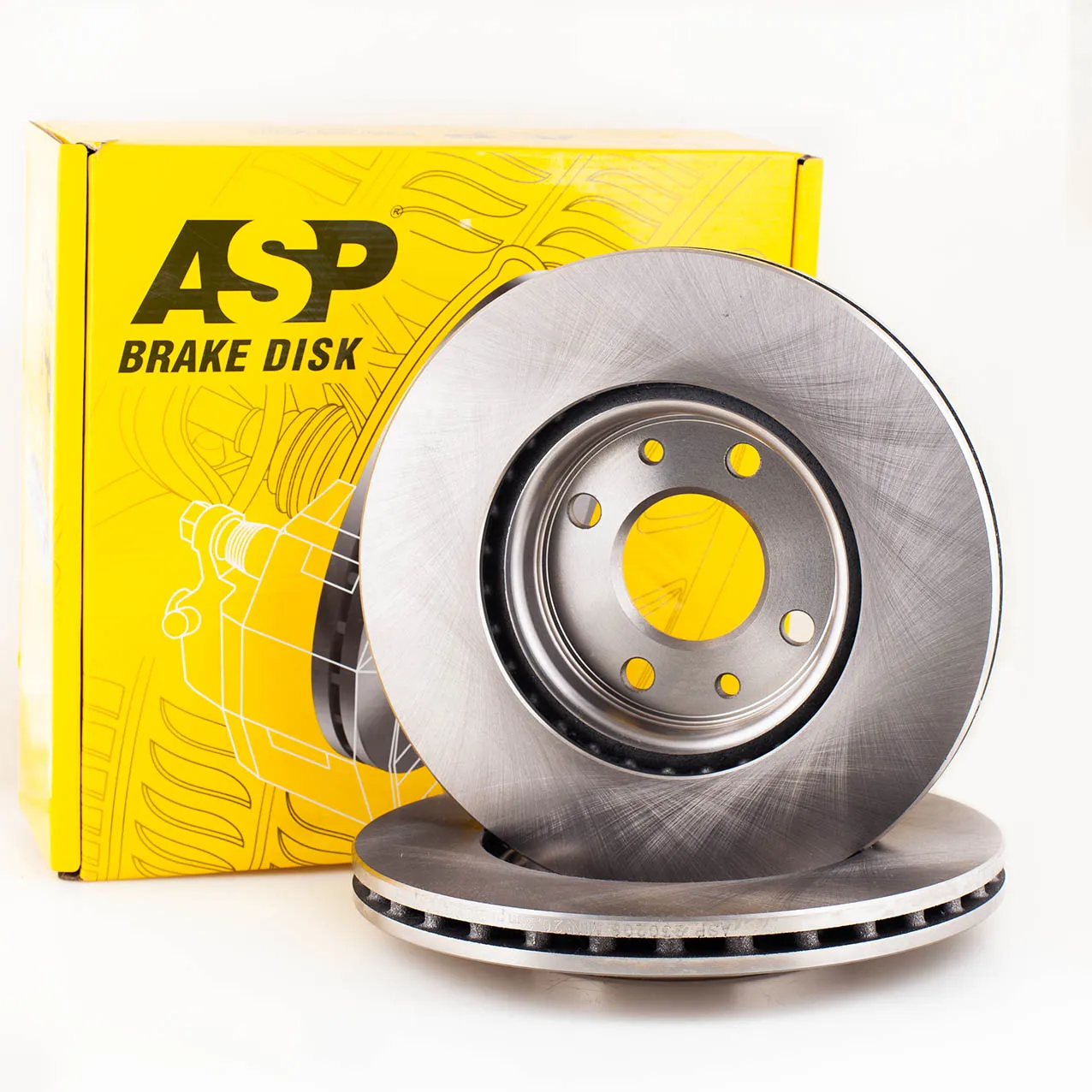 Диск тормозной передний FIAT DOBLO 01-> EXCL.1.2L/BRAVO II/500C 09-> ASP 230208