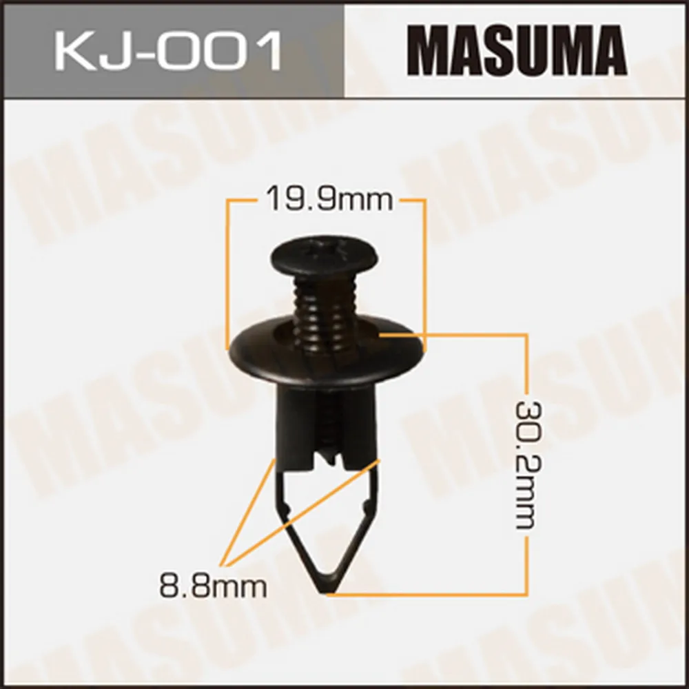 Клипса универс. MASUMA KJ-001