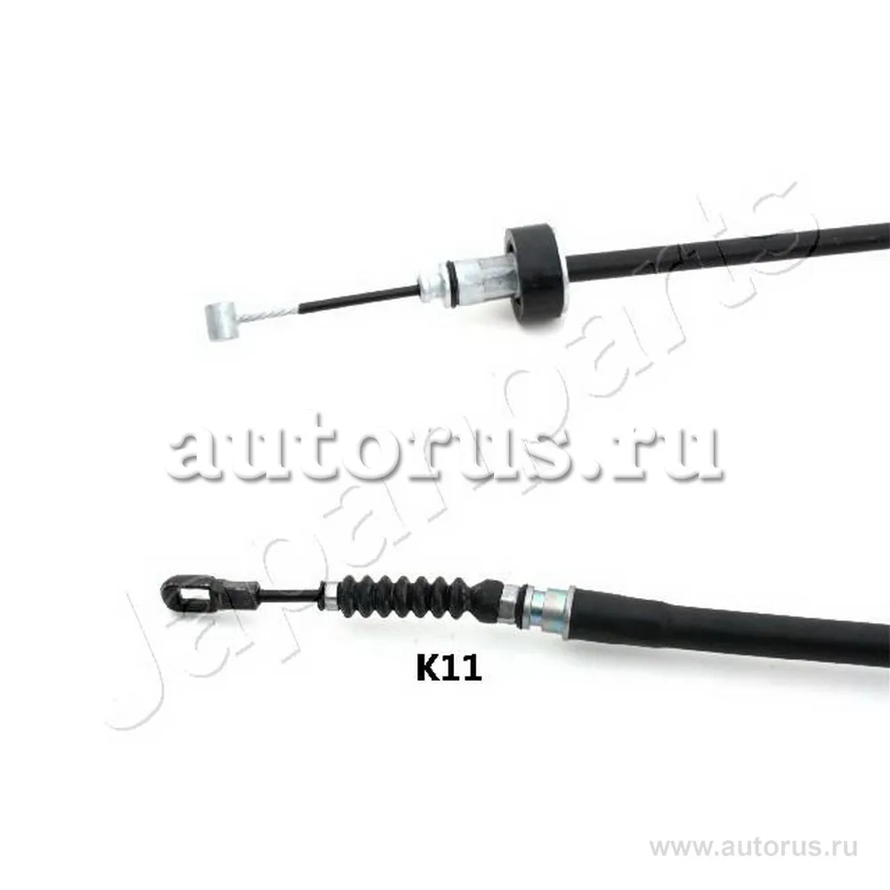 Трос ручного тормоза, слева Kia Picanto JAPANPARTS BCK11