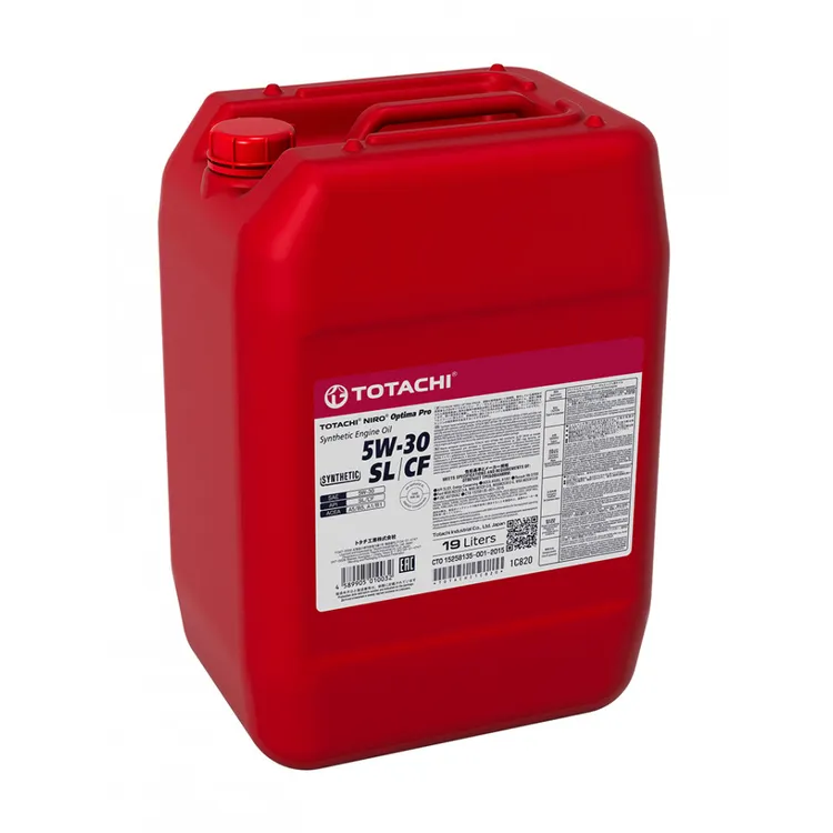 Масло моторное TOTACHI Optima PRO Synthetic 5W-30 синтетическое 19 л 1C820