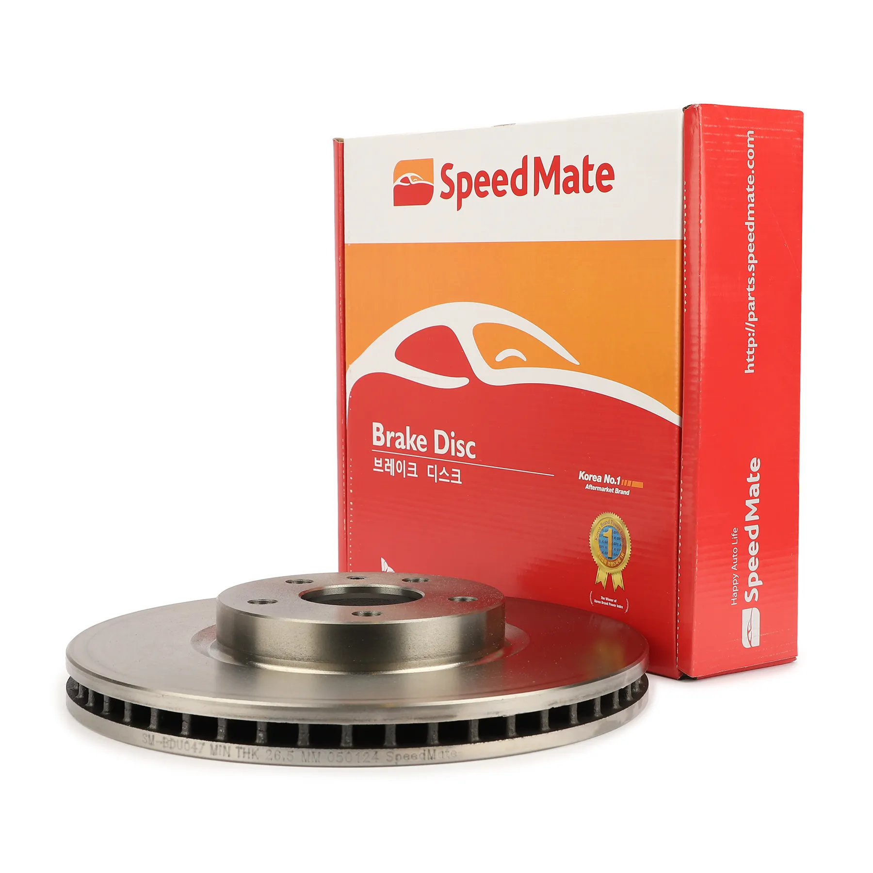 Диск тормозной передний FORD MONDEO V SPEEDMATE SM-BDU047