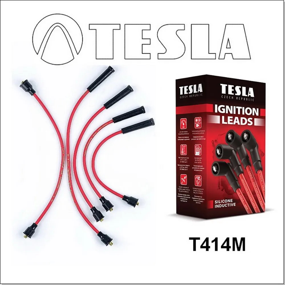 Провода зажигания (Tesla) TESLA T414M