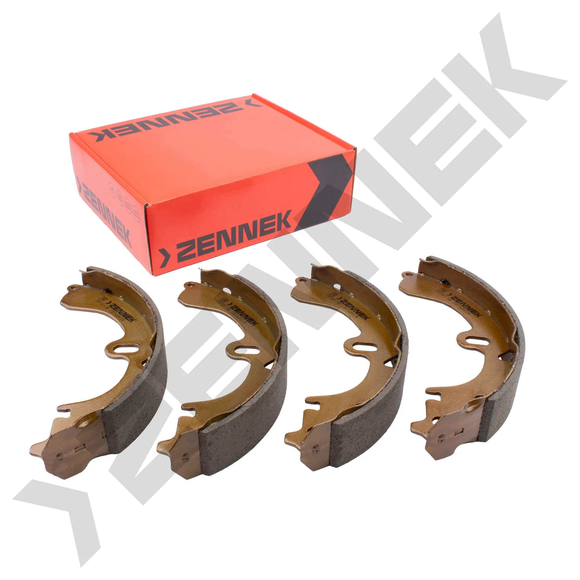 Колодки тормозные барабанные TOYOTA CAMRY 82-93, CARINA 83-97 ZENNEK DBS0130