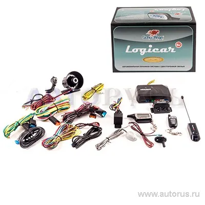 Сигнализация SCHER-KHAN Logicar 6i,обратная связь,запуск