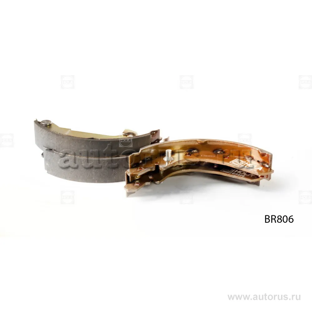 Колодки барабанные DAEWOO Matiz, CHEVROLET Spark (M300) HOLA BR806