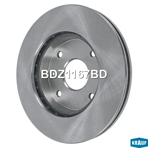 Диск тормозной KRAUF BDZ1167BD