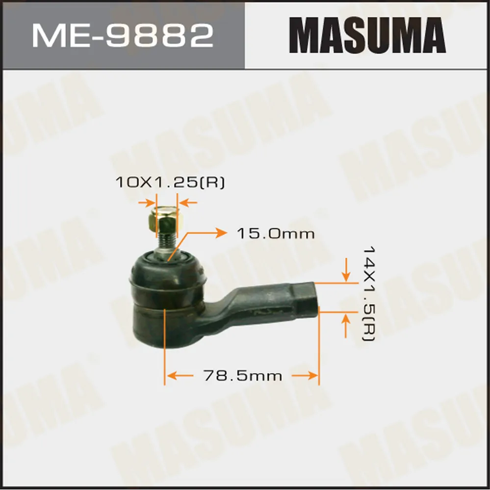 Наконечник рулевой MITSUBISHI DELICA D:5 MASUMA ME-9882