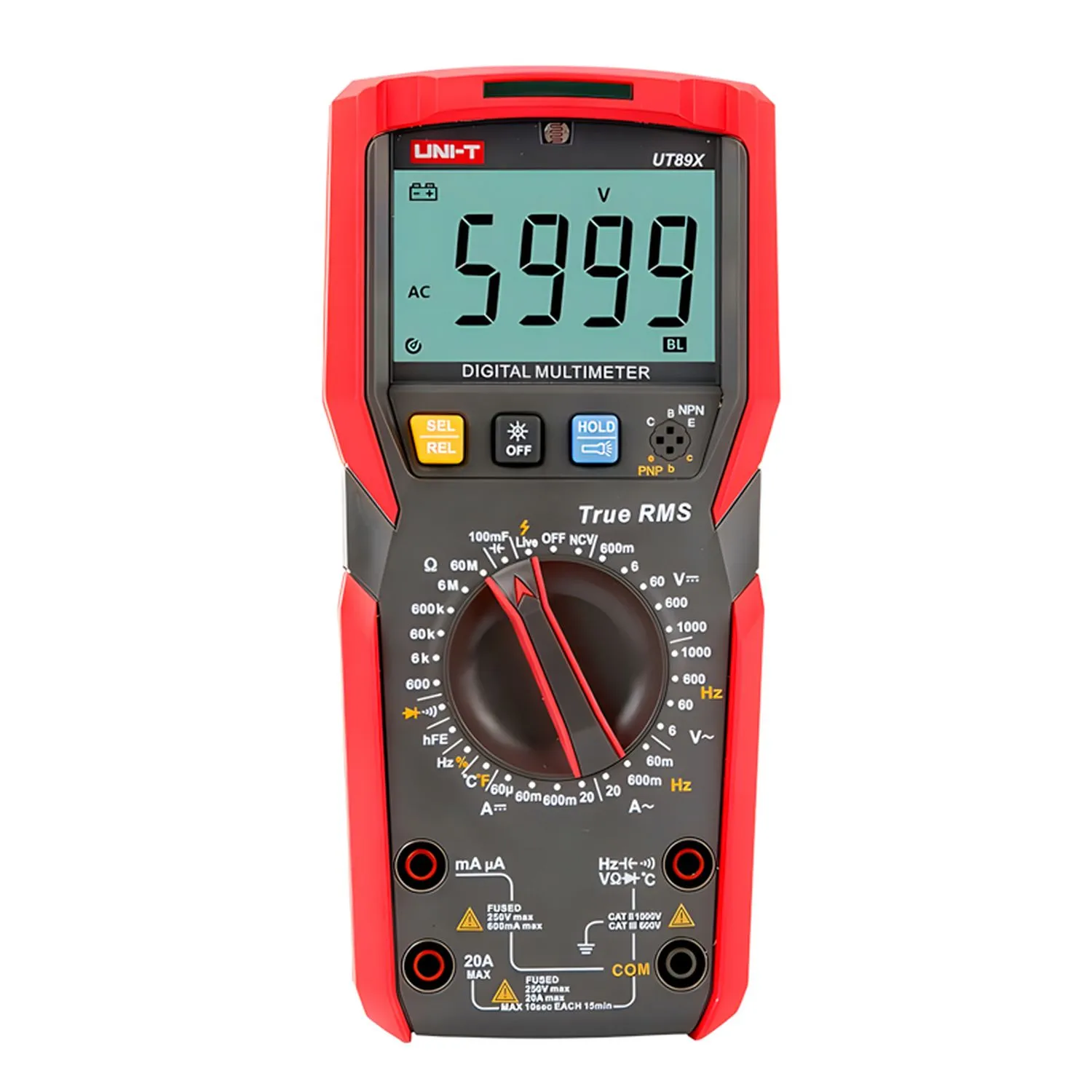 Мультиметр универсальный UT89X UNI-T 13-0075