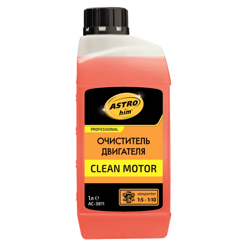 Очиститель двигателя, концентрат 1:5-1:10 1 л ASTROhim AC3811 ASTROhim AC3811