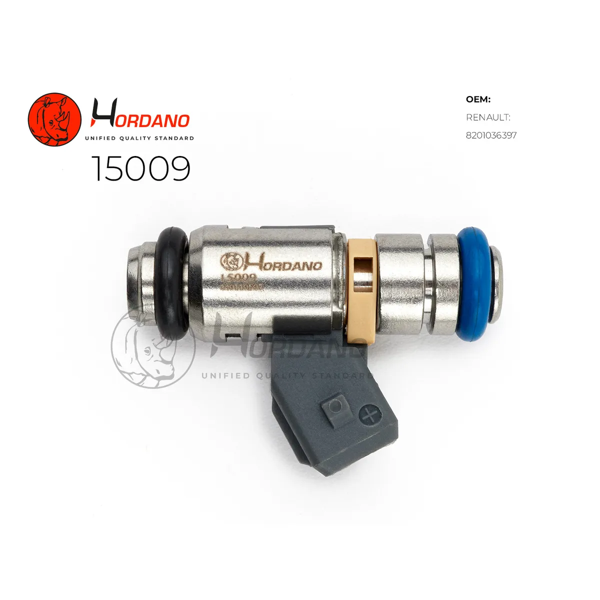 Форсунка топливная RENAULT DUSTER Hordano 15009