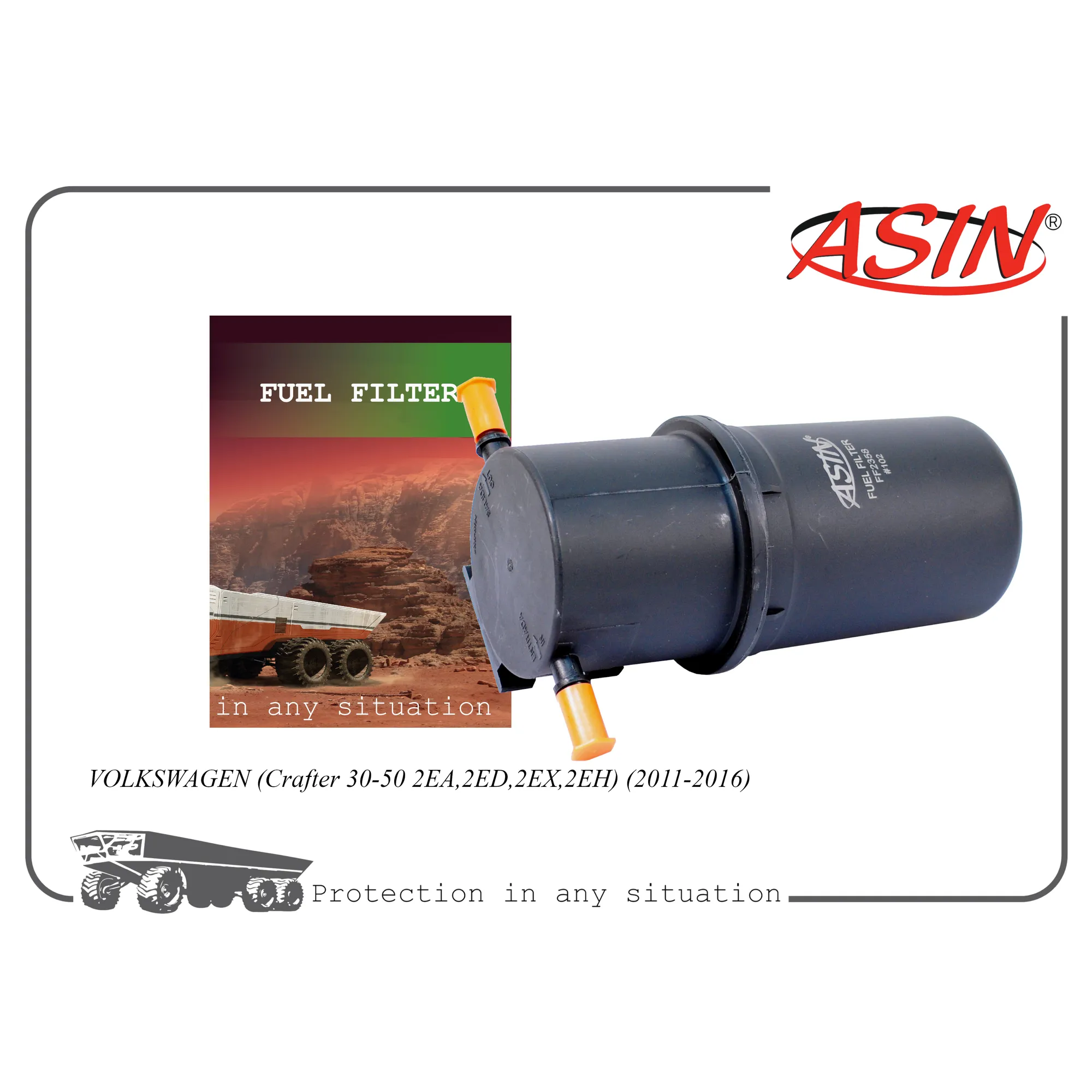 Фильтр топливный 2E0127401/ASIN.FF2358 ASIN ASIN ASIN.FF2358