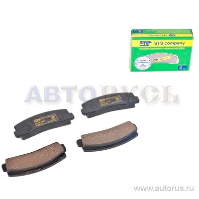 Колодки тормозные передние ВАЗ 2121 STS, 4шт