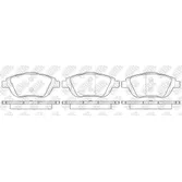 Колодки тормозные дисковые NIBK PN0706
