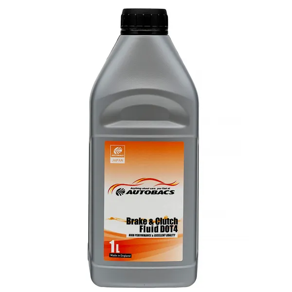 Жидкость тормозная AUTOBACS BRAKE & CLUTCH FLUID DOT4 1 л A00032538