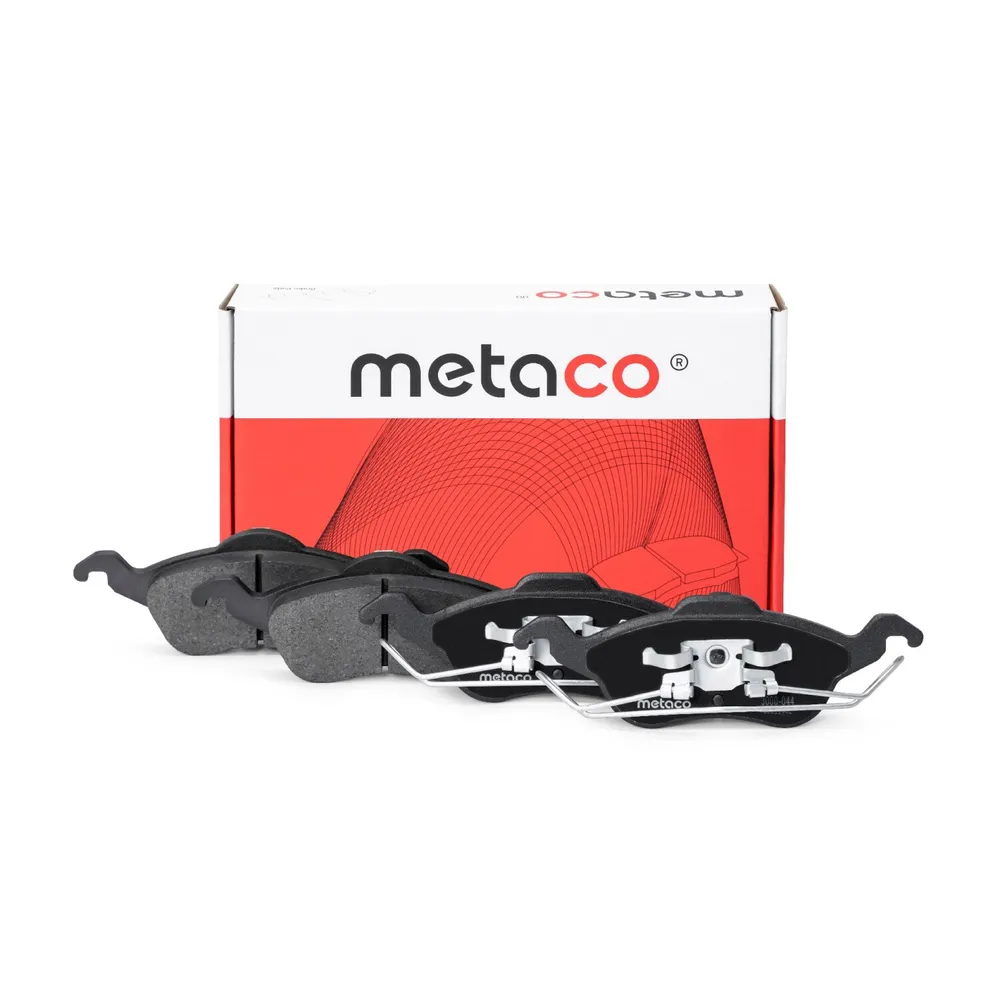 Колодки тормозные передние к-кт FORD FOCUS 98> Metaco 3000-044